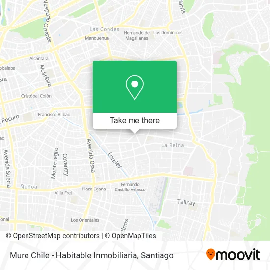 Mure Chile - Habitable Inmobiliaria map
