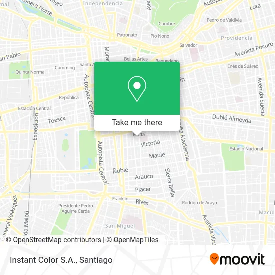 Instant Color S.A. map