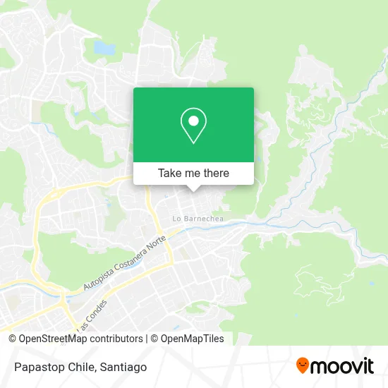 Papastop Chile map