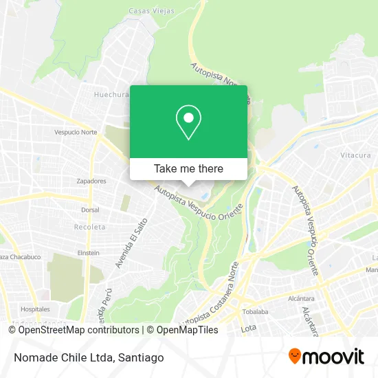 Nomade Chile Ltda map
