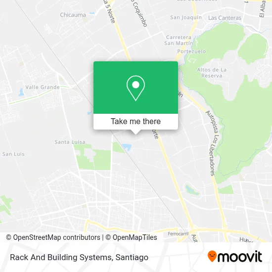 Rack And Building Systems map