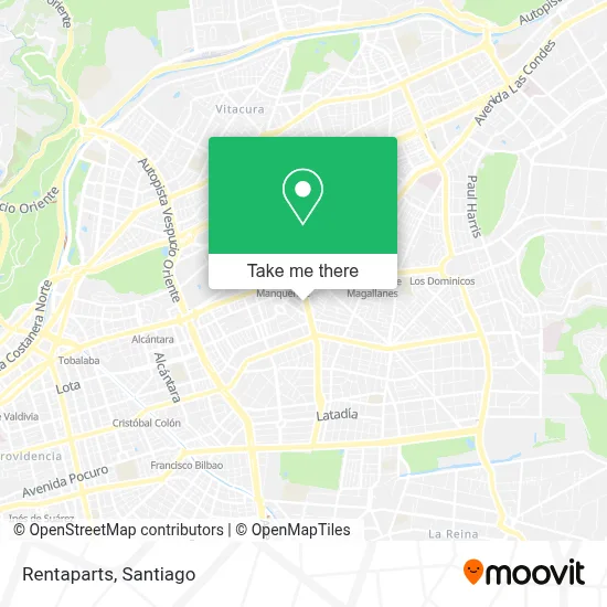 Rentaparts map