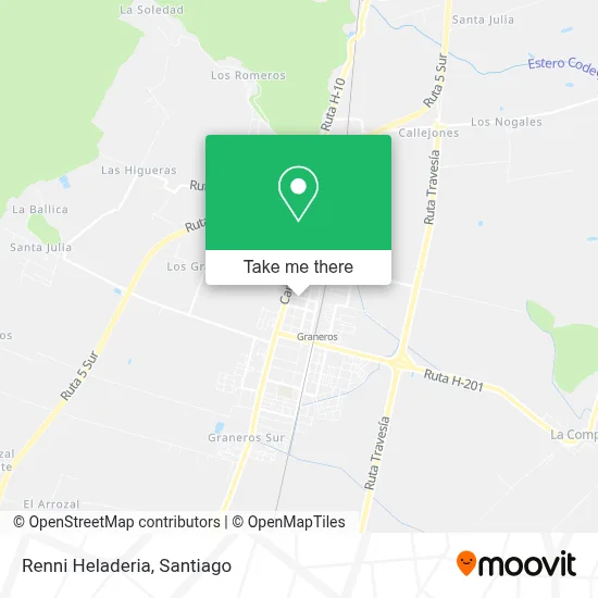 Renni Heladeria map