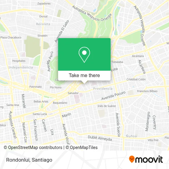 Rondonlui map