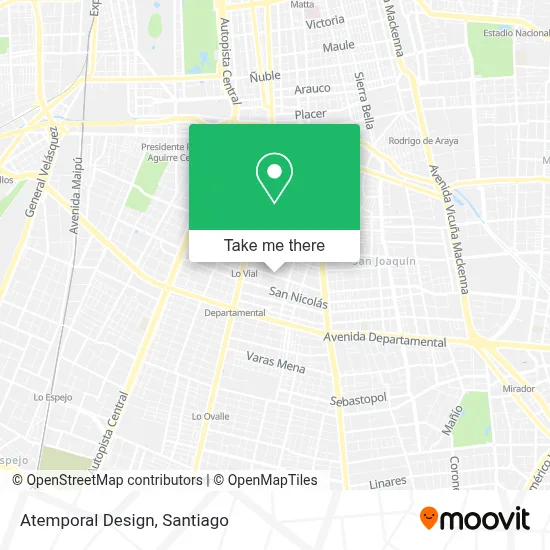 Atemporal Design map