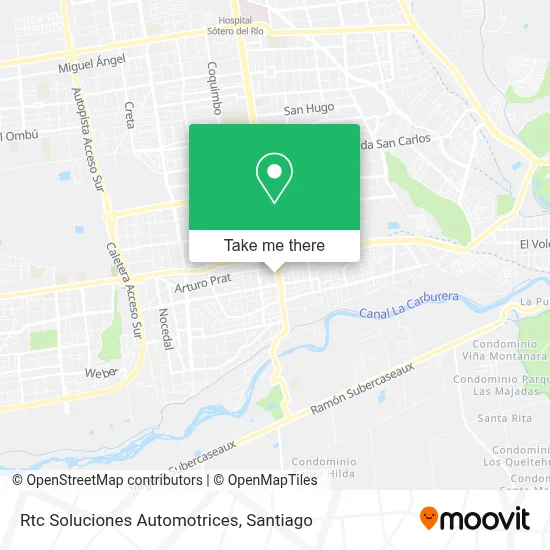 Rtc Soluciones Automotrices map