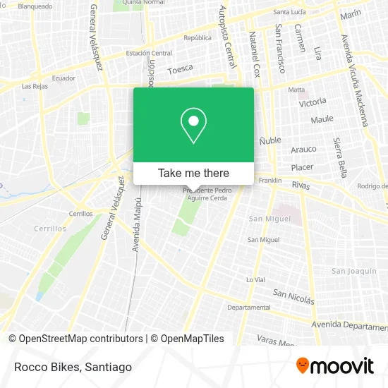 Rocco Bikes map
