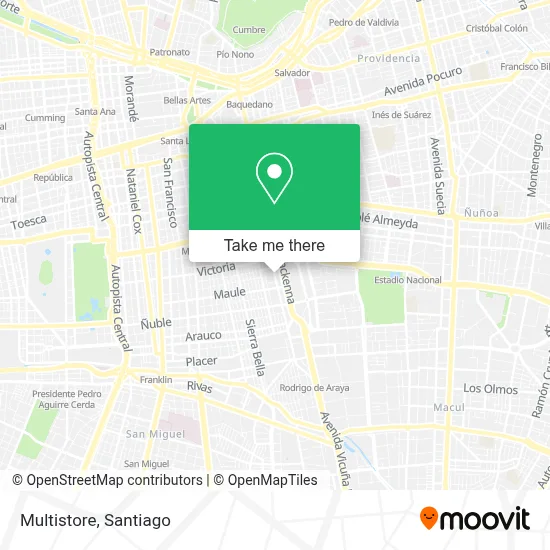 Multistore map