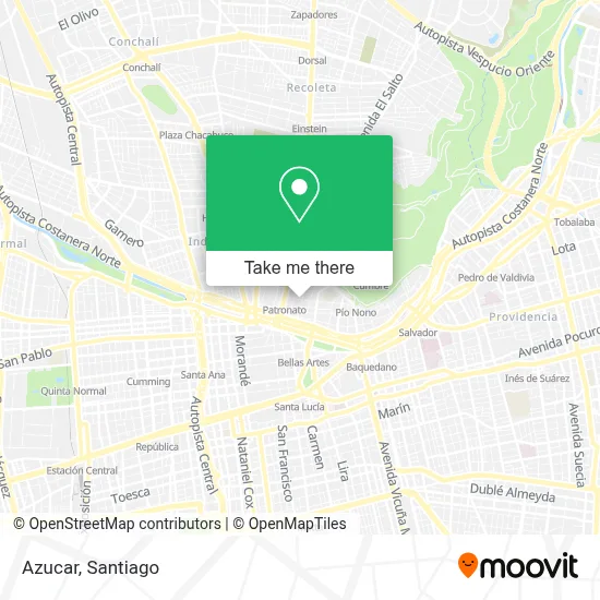 Azucar map