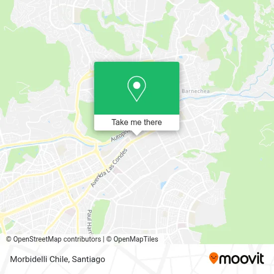 Morbidelli Chile map