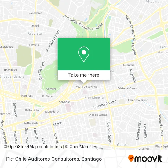 Pkf Chile Auditores Consultores map