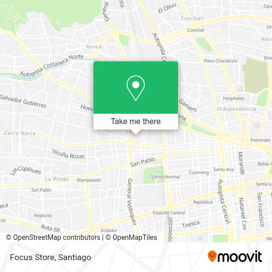 Focus Store map