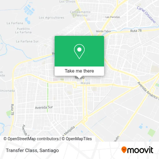 Transfer Class map