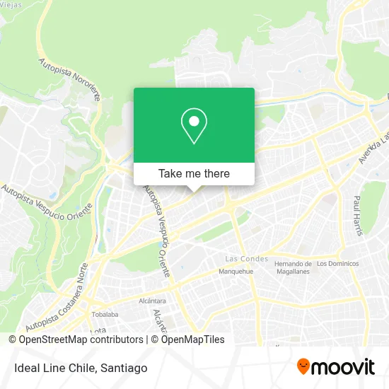 Ideal Line Chile map