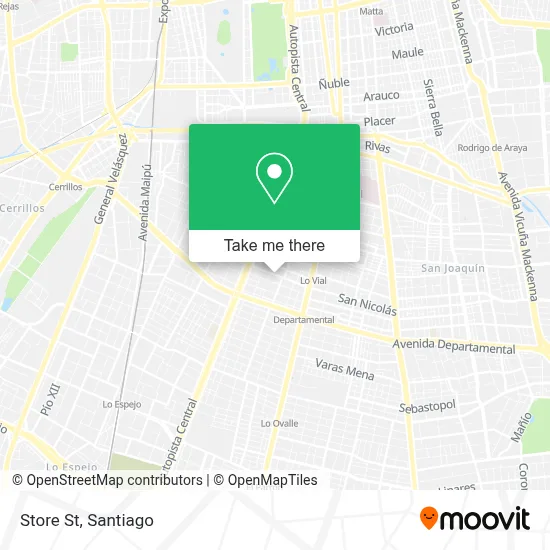 Store St map
