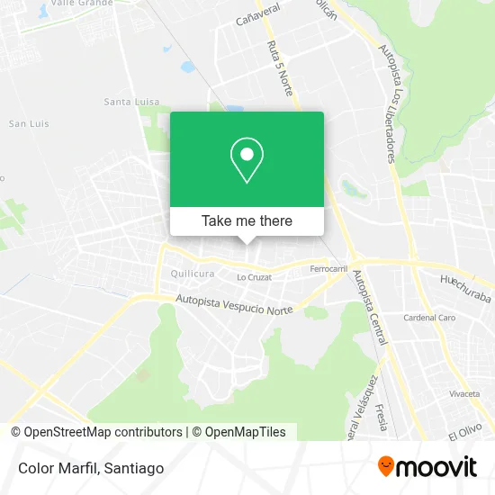 Color Marfil map