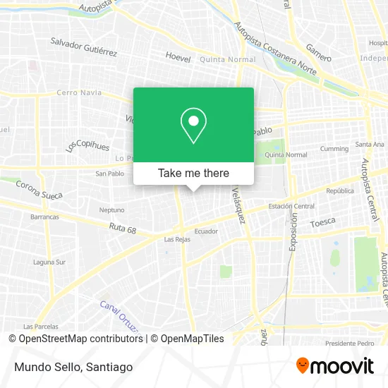 Mundo Sello map