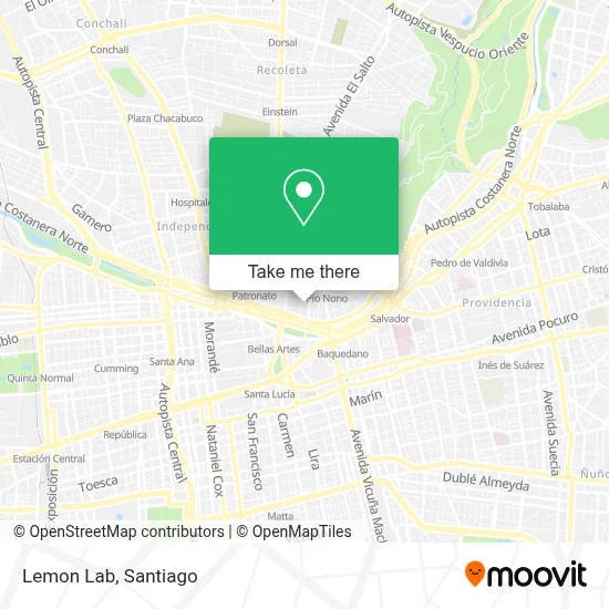 Lemon Lab map