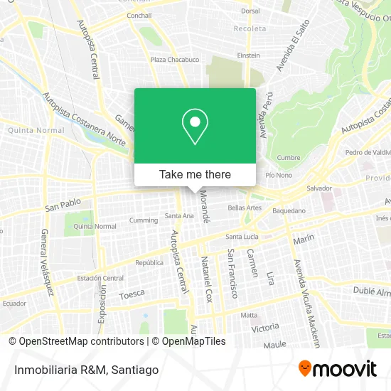Inmobiliaria R&M map