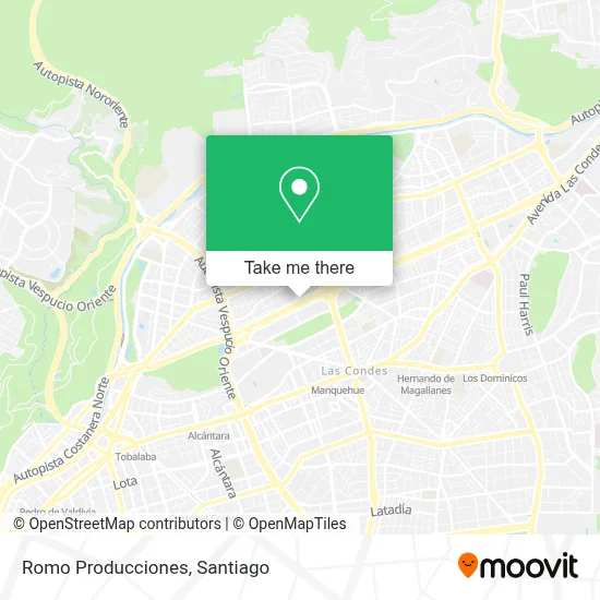 Romo Producciones map
