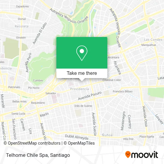 Telhome Chile Spa map