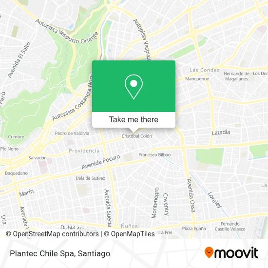 Plantec Chile Spa map