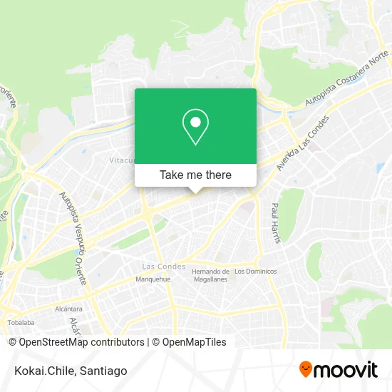 Kokai.Chile map