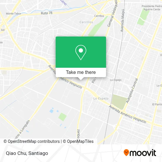 Qiao Chu map
