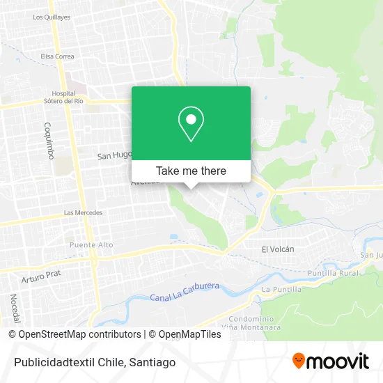 Publicidadtextil Chile map