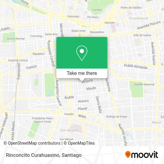 Rinconcito Curahuasino map