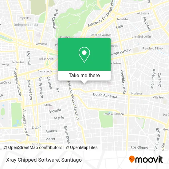 Xray Chipped Software map