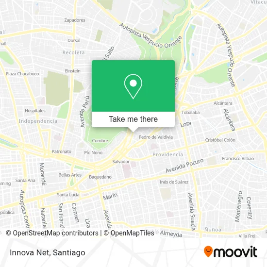Innova Net map