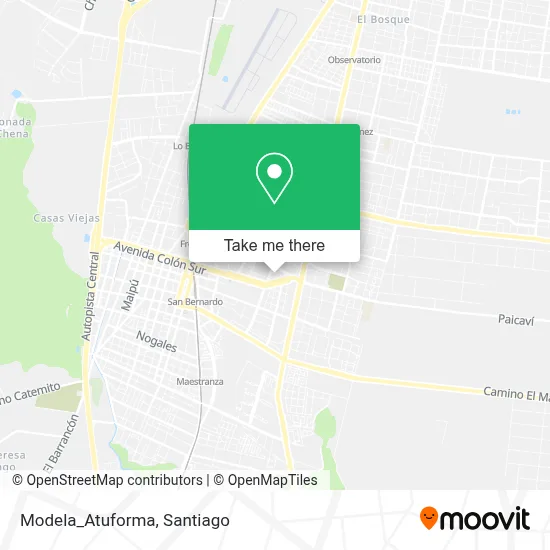 Modela_Atuforma map