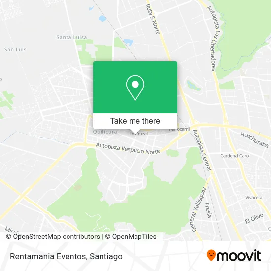 Rentamania Eventos map