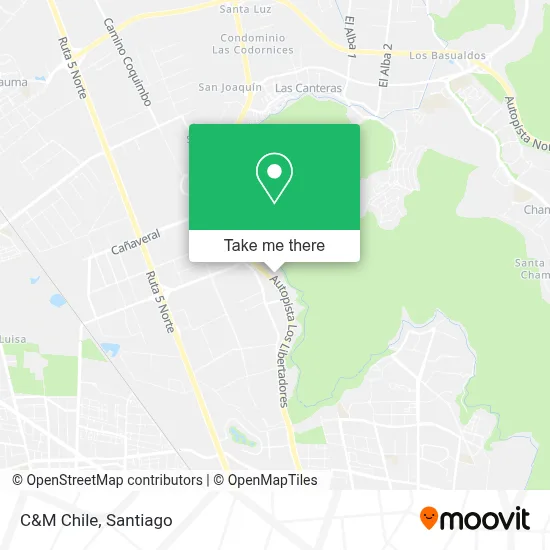 C&M Chile map