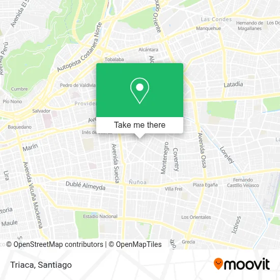 Triaca map