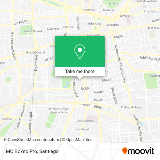 MC Boxeo Pro map