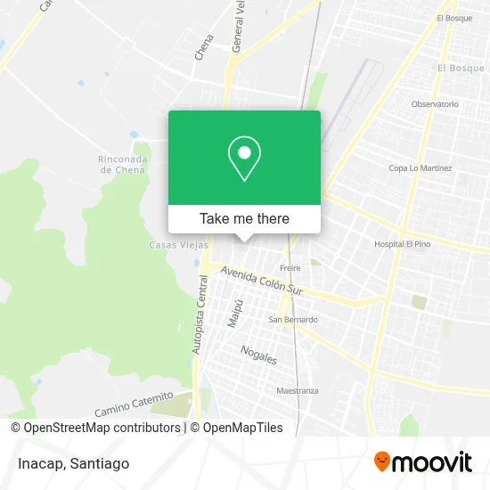 Inacap map
