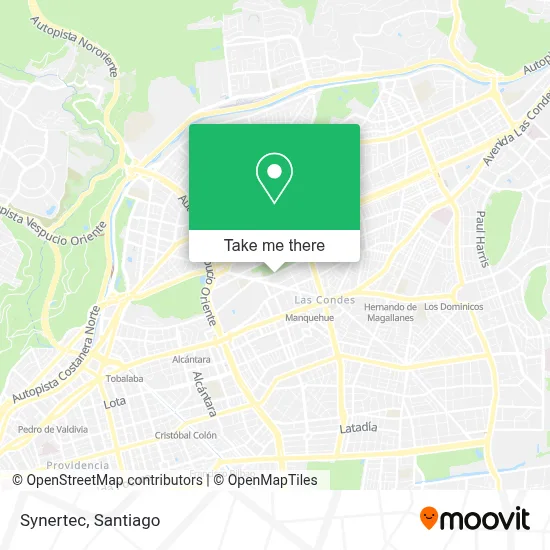 Synertec map