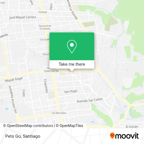 Pets Go map