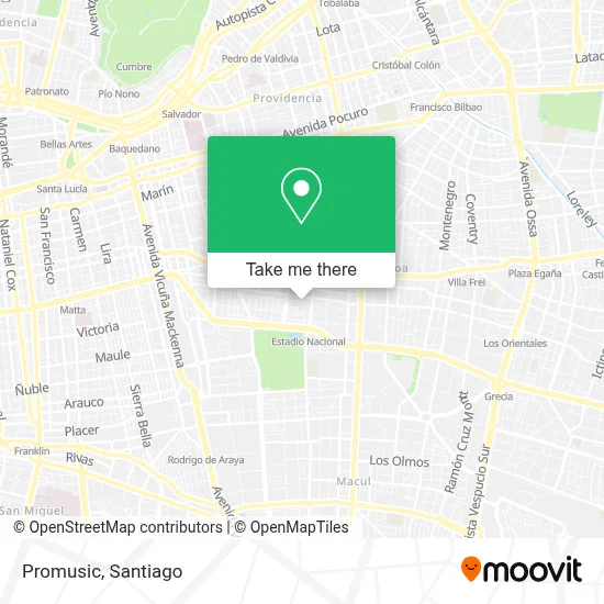 Promusic map
