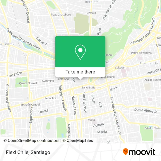 Flexi Chile map