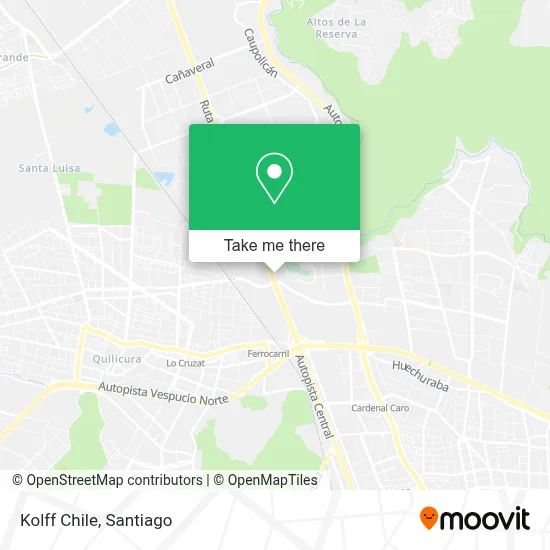 Kolff Chile map