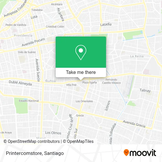 Printercomstore map