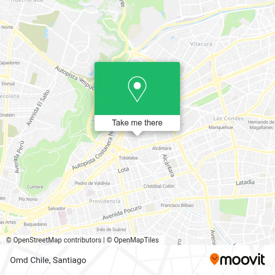 Omd Chile map