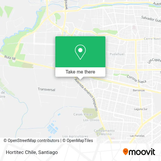 Hortitec Chile map
