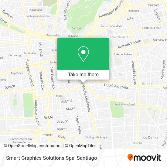 Smart Graphics Solutions Spa map