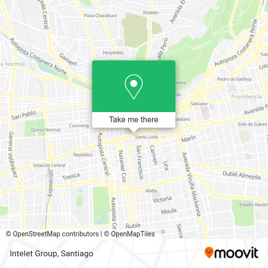 Intelet Group map