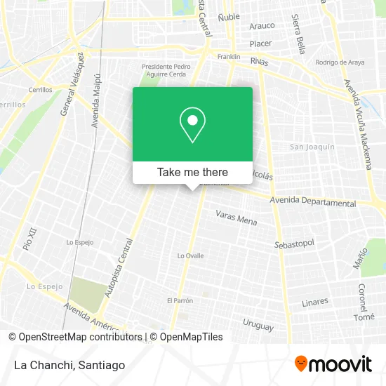 La Chanchi map