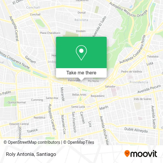 Roly Antonia map